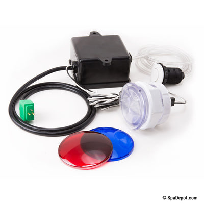 Spa Light Assembly Kit w/Pneumatic Air-Switch & Transformer