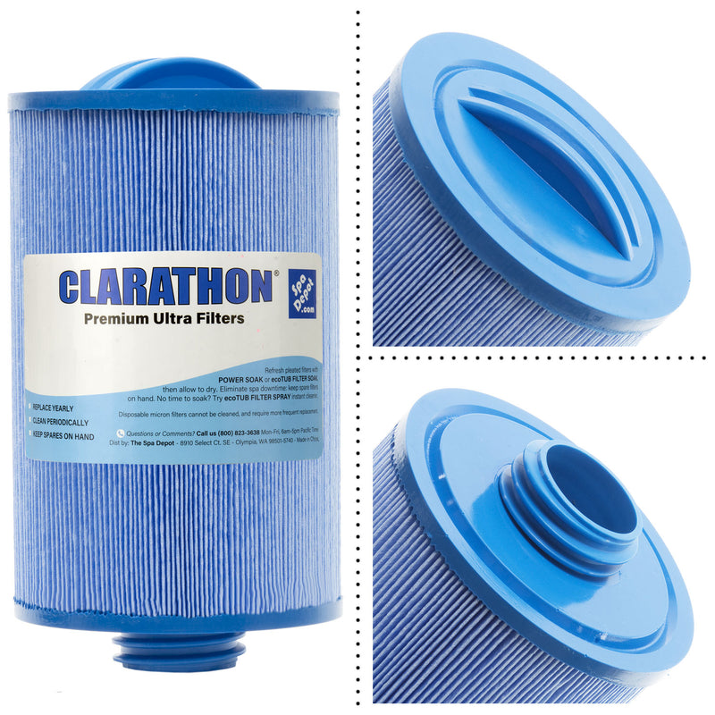Clarathon Antimicrobial Threaded Filter FC0126M