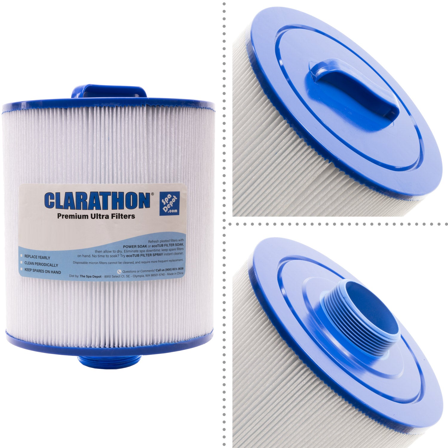 Clarathon FC0419 Hot Tub Filter - Media Choice – SpaDepot.com