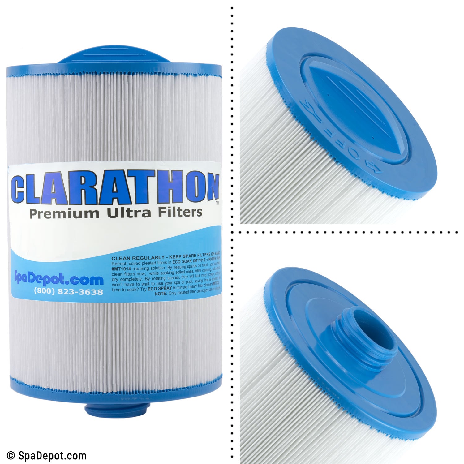 Clarathon Threaded Hot Tub Filter for @Home/Dimension One FC0475