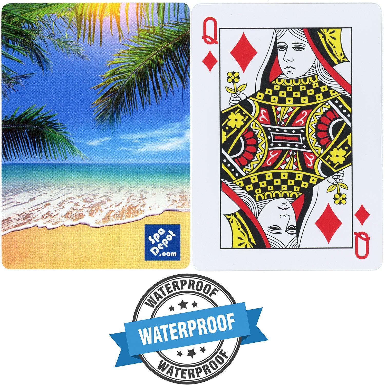 トランプ Palm Springs Playing Cards Palm Tree Playing Cards