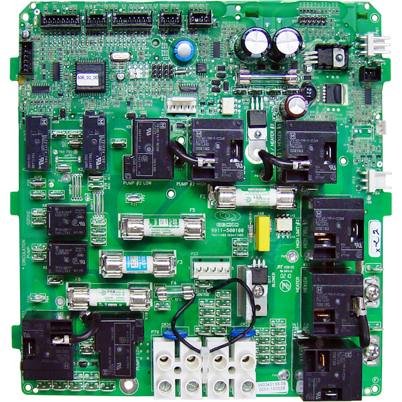Gecko® Circuit Board for HydroQuip MP Outdoor 8000 Series Controls - 33-0027-K