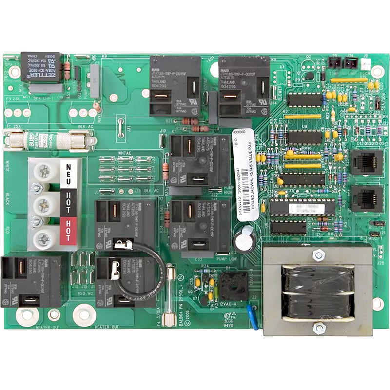 Balboa Circuit Board for Jacuzzi® Value Control Systems - 52213