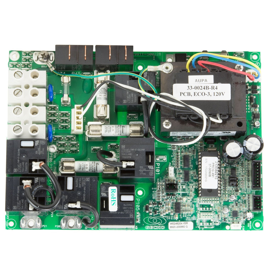 Gecko® Circuit Board for HydroQuip Controls - 33-0024B-K