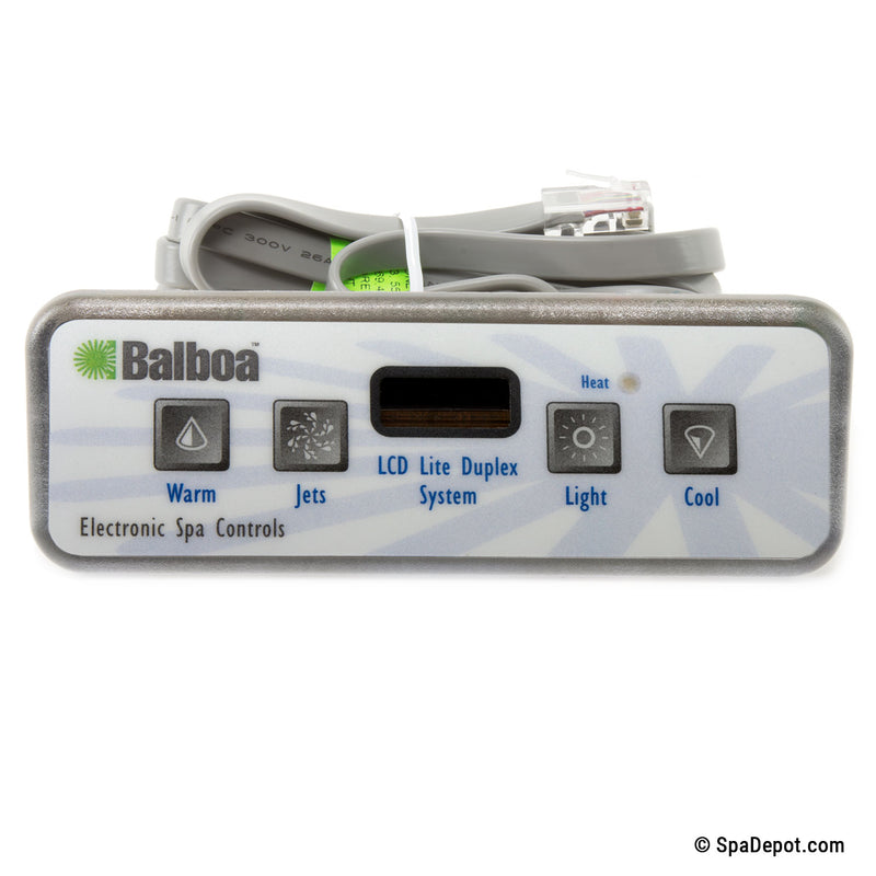 EasyPak/Balboa Lite Duplex Topside Control - 4 Button 52274