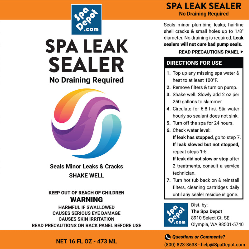Spa Leak Sealer ~ 6-Pack