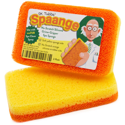 Spaange No-Scratch Silicone Scrubber 2-Pack