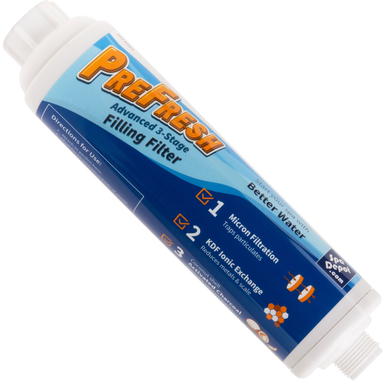 PreFresh Hose Filter for Filling Hot Tubs & Pools – SpaDepot.com