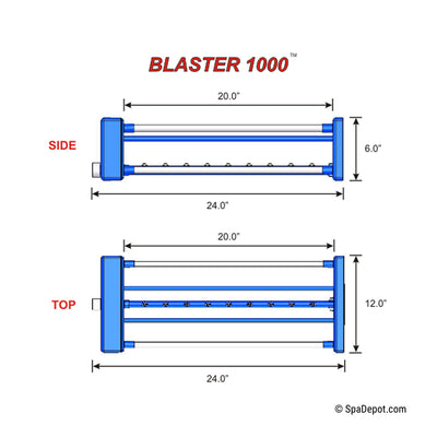 Blaster 1000 Automatic Filter Cleaner 20"