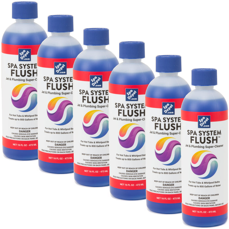 Spa System Flush ~ 6-Pack