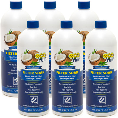eco-TUB Filter Soak Cleaner ~ 6-Pack