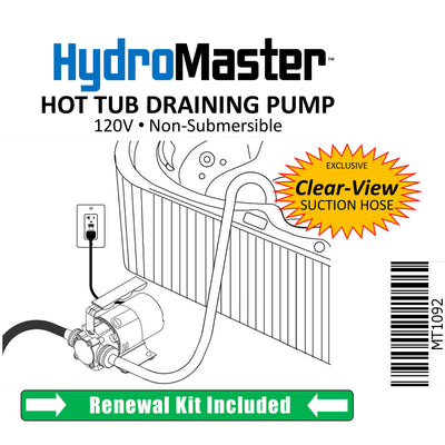 Hot Tub Water Draining Pump