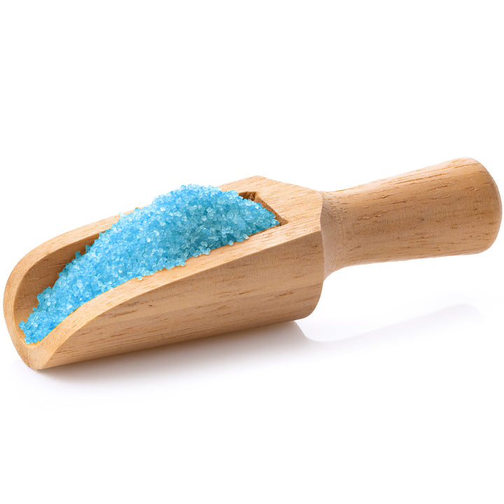 scoop of aromatherapy crystals
