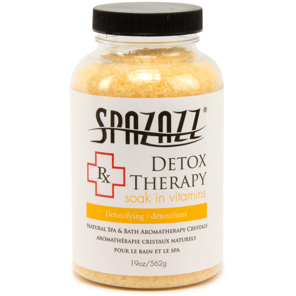 Spazazz Rx Detox Therapy Hot Tub Aromatherapy Crystals 19 oz