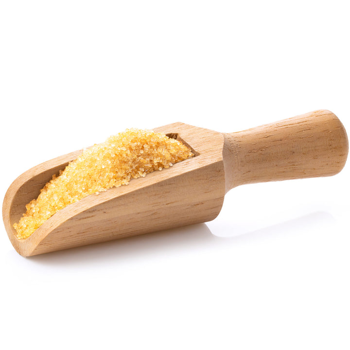 scoop of aromatherapy crystals