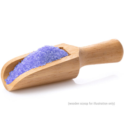 scoop of aromatherapy crystals