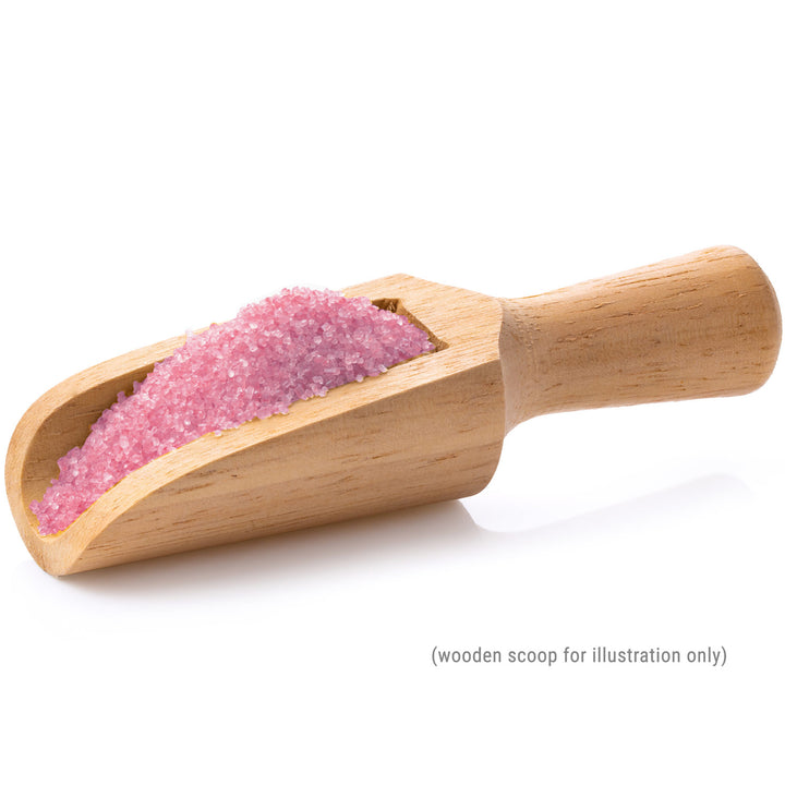 scoop of aromatherapy crystals
