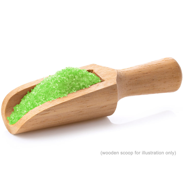 scoop of aromatherapy crystals
