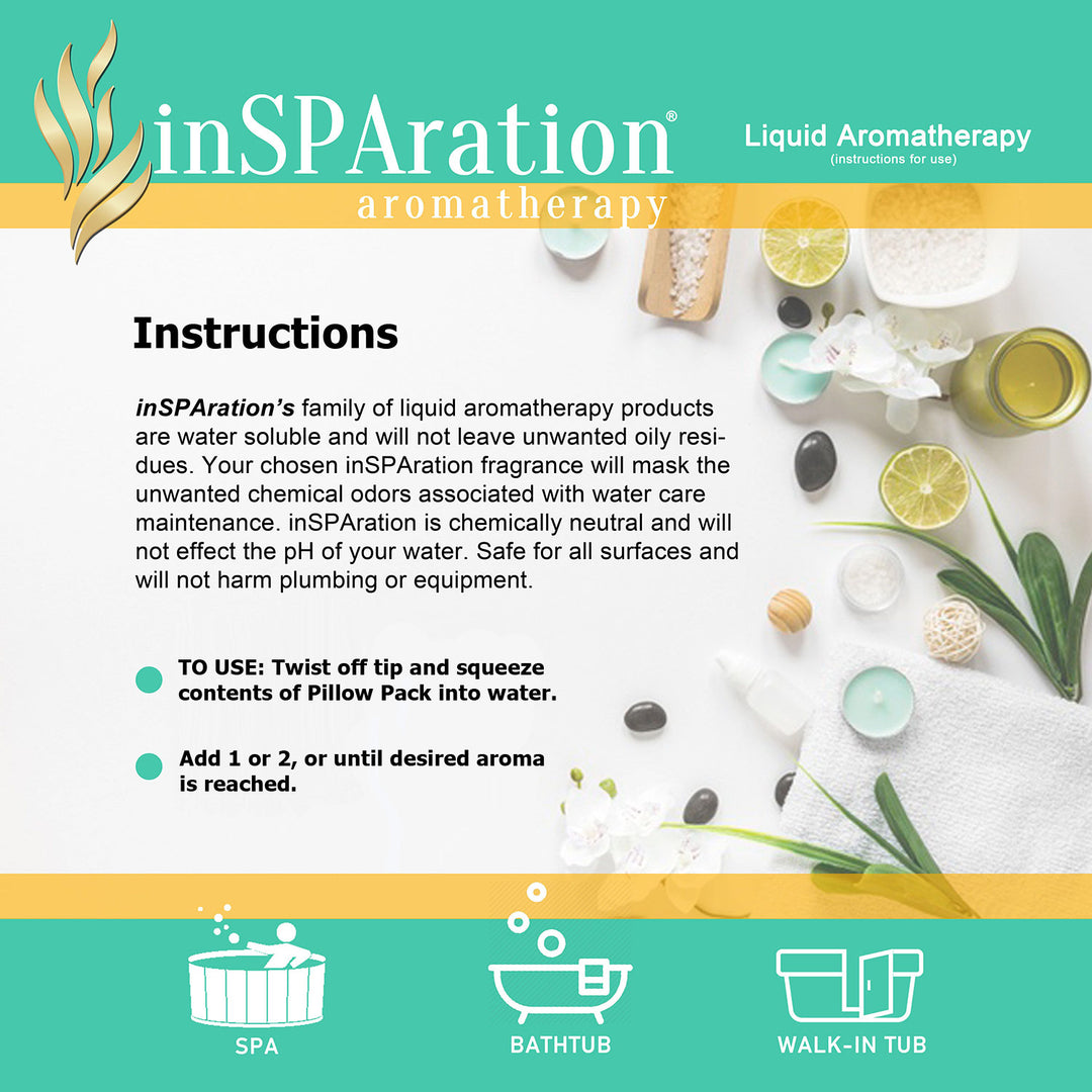 inSPAration Aromatherapy Sampler - 15 Pillow Packs