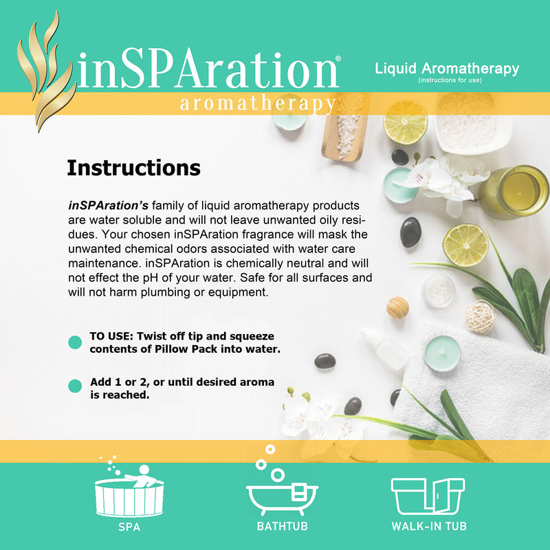 inSPAration Aromatherapy Sampler - 15 Pillow Packs