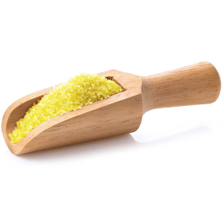 scoop of aromatherapy crystals