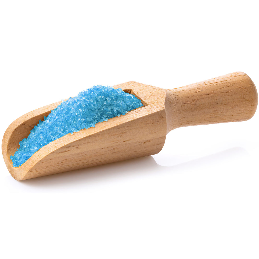 scoop of aromatherapy crystals